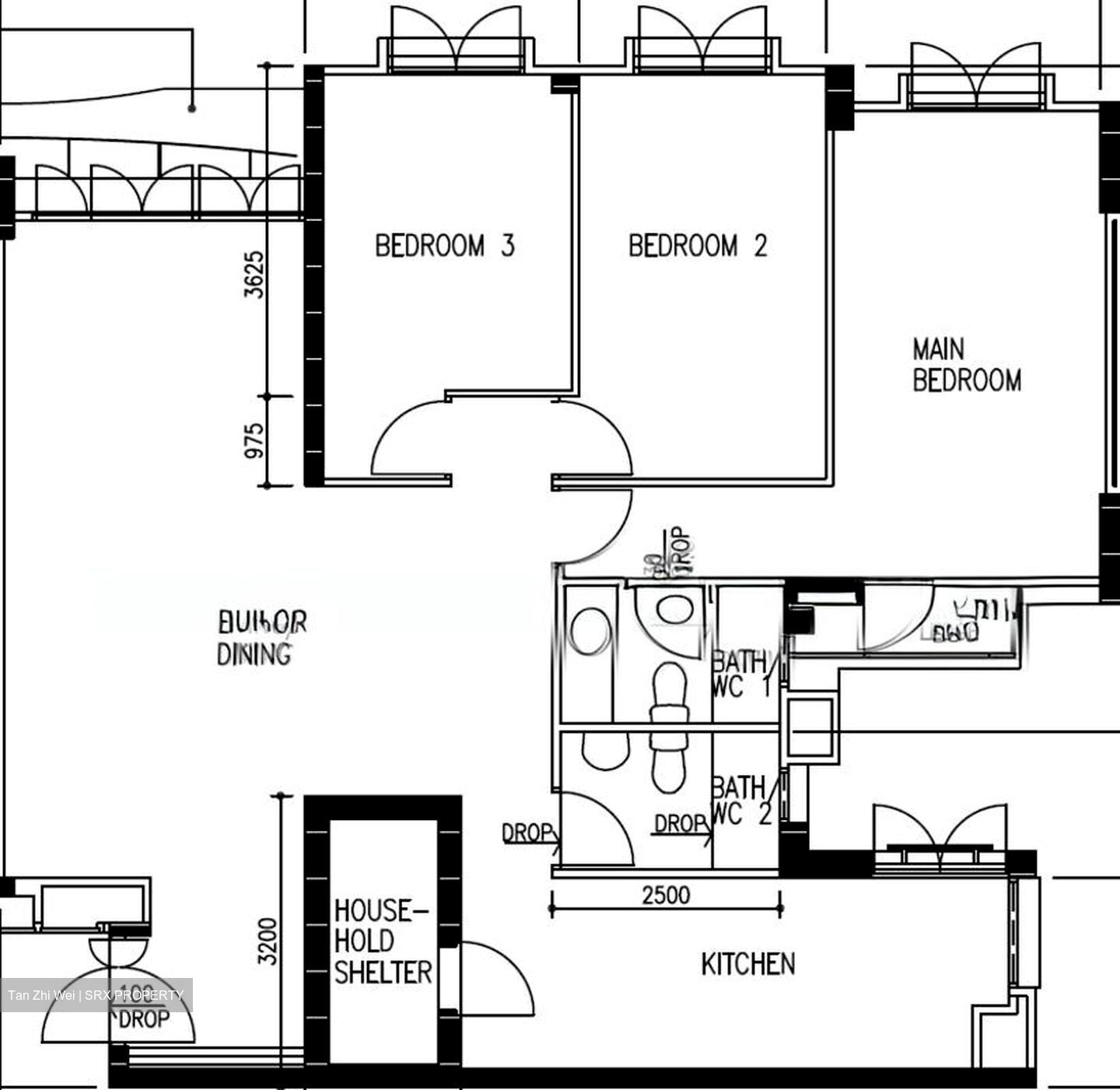 Blk 45 Pine Green (Geylang), HDB 5 Rooms #592912151